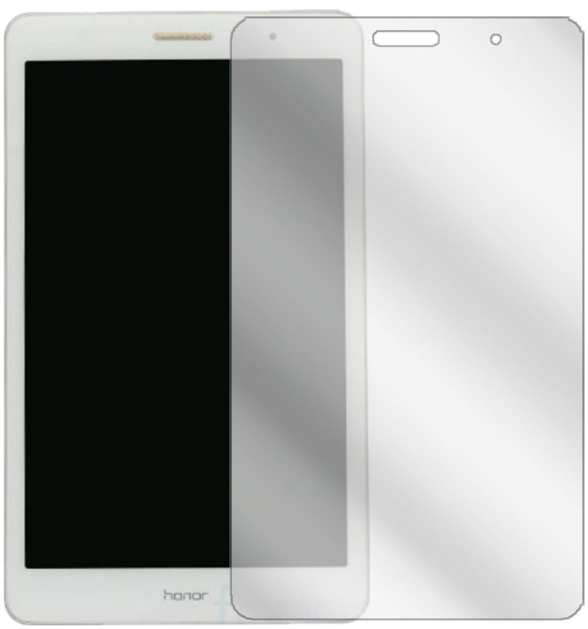 2x Schutzfolie klar für Huawei MediaPad T3 8.0 Dis (2)
