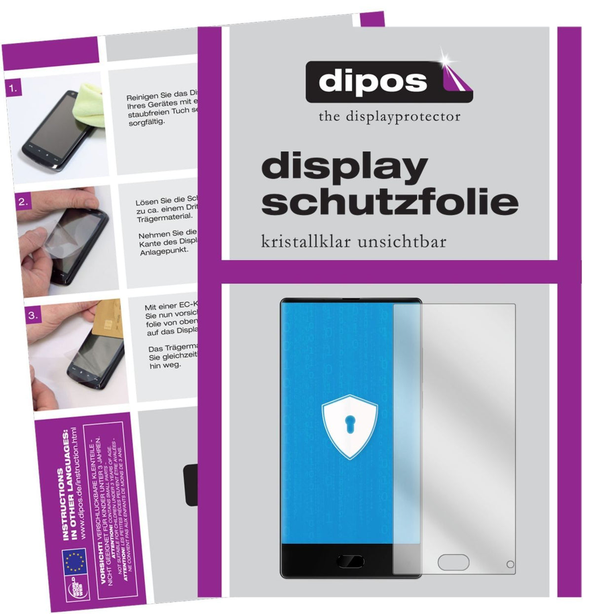 2x Schutzfolie klar für Maze Alpha Display-Schutzf (1)