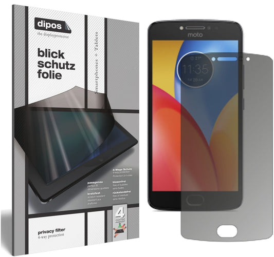Blickschutzfolie für Lenovo Moto E4 Plus matt Schu (1)