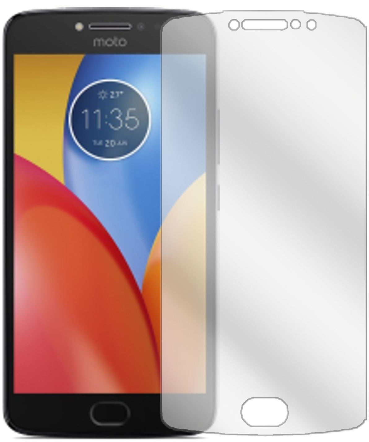 2x Schutzfolie klar für Lenovo Moto E4 Plus Displa (2)