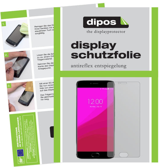 2x Schutzfolie matt für Umidigi Z1 Pro Display-Sch (1)