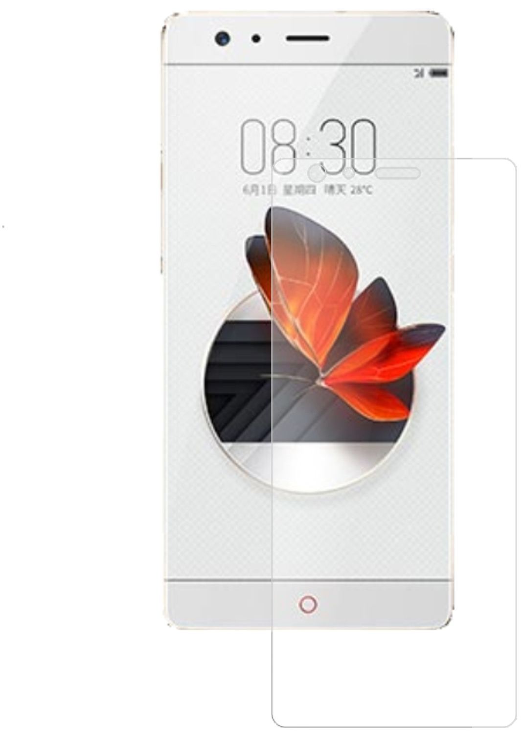 2x 9H Schutzfolie matt für ZTE Nubia Z17 Panzerfol (2)