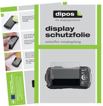 6x Schutzfolie matt für Ricoh WG-50 Display-Schutz (1)