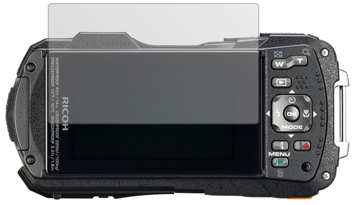 6x Schutzfolie matt für Ricoh WG-50 Display-Schutz (2)