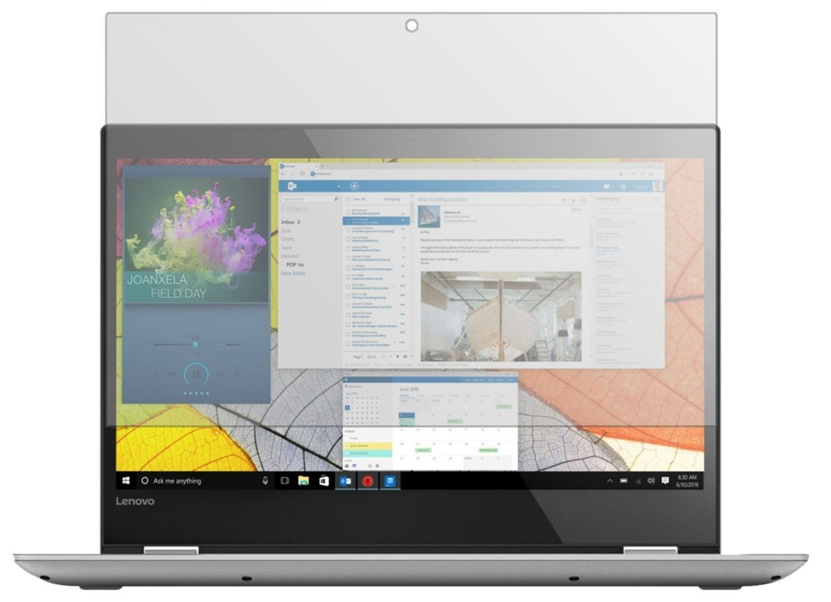 2x Schutzfolie matt für Lenovo Yoga 520 Display-Sc (2)