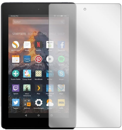 2x Schutzfolie klar für Amazon Fire HD 8 (2017) Di (2)