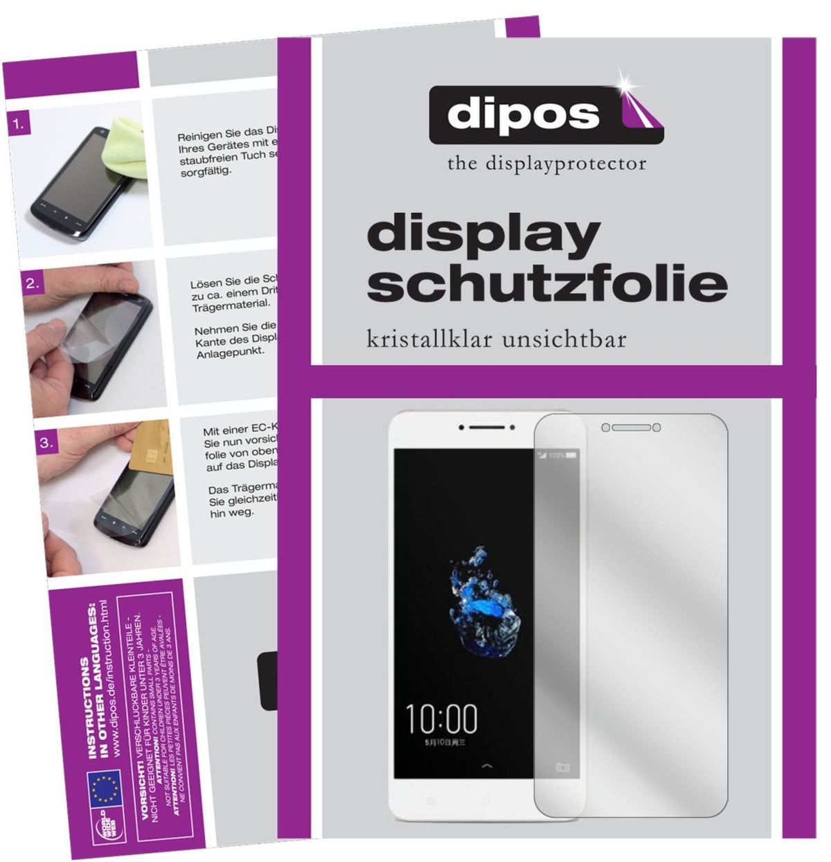 6x Schutzfolie klar für Coolpad Cool Play 6 Displa (1)