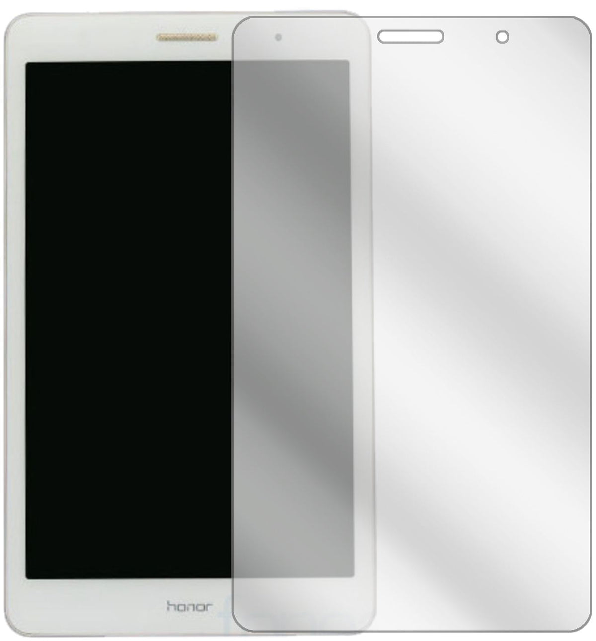 2x Schutzfolie klar für Huawei MediaPad T3 7.0 Dis (2)