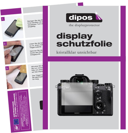 6x Schutzfolie klar für Sony Alpha 9 Display-Schut (1)