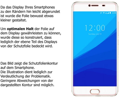 2x Schutzfolie klar für Umidigi G Display-Schutzfo (5)
