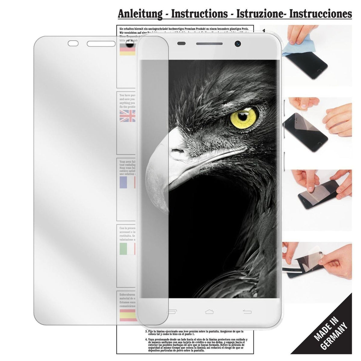 6x Schutzfolie klar für Ulefone Metall Display-Sch (1)