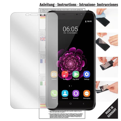 6x Schutzfolie klar für Oukitel U20 Plus Display-S (1)