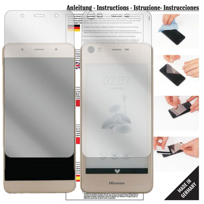 6x Schutzfolie klar für Hisense A2 Display-Schutzf (1)