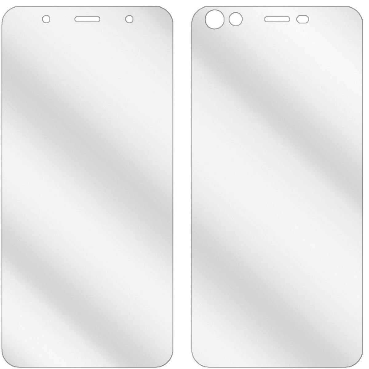 6x Schutzfolie klar für Hisense A2 Display-Schutzf (3)