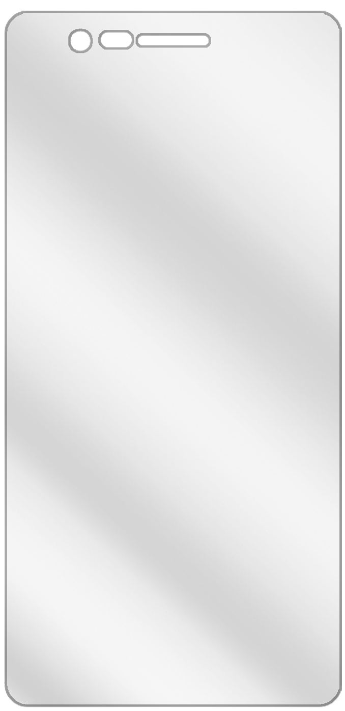 2x Schutzfolie klar für Sharp Z3 Display-Schutzfol (3)