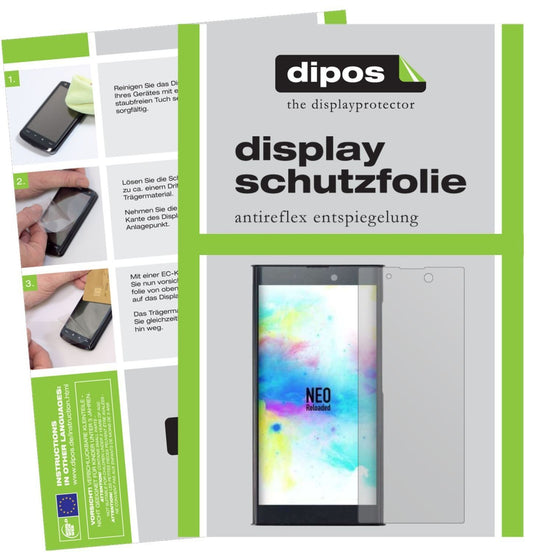 2x Schutzfolie matt für NuAns Neo Reloaded Display (1)