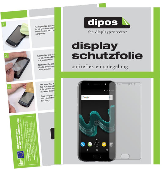 2x Schutzfolie matt für Wiko Wim Display-Schutzfol (1)