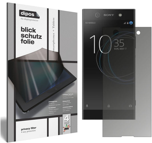 Blickschutzfolie für Sony Xperia XA1 Ultra matt Sc (1)