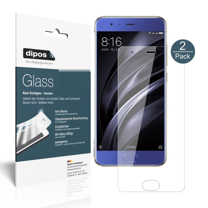2x 9H Schutzfolie für Xiaomi Mi6 Panzerfolie (1)