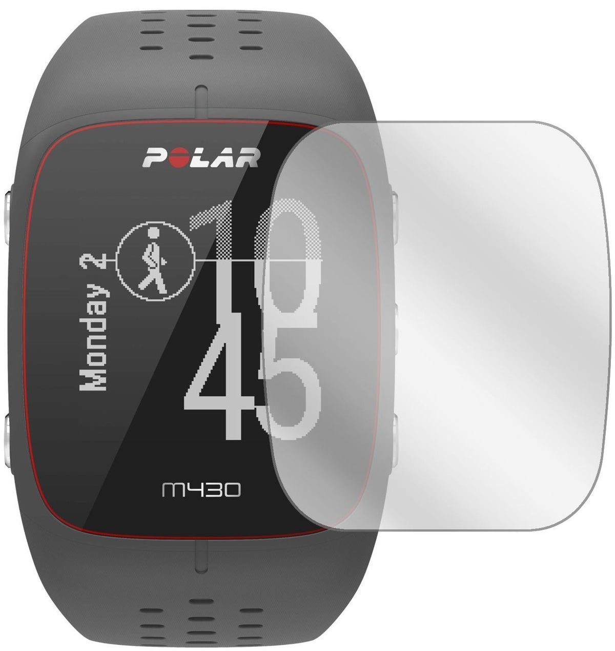 6x Schutzfolie klar für Polar M430 Display-Schutzf (2)