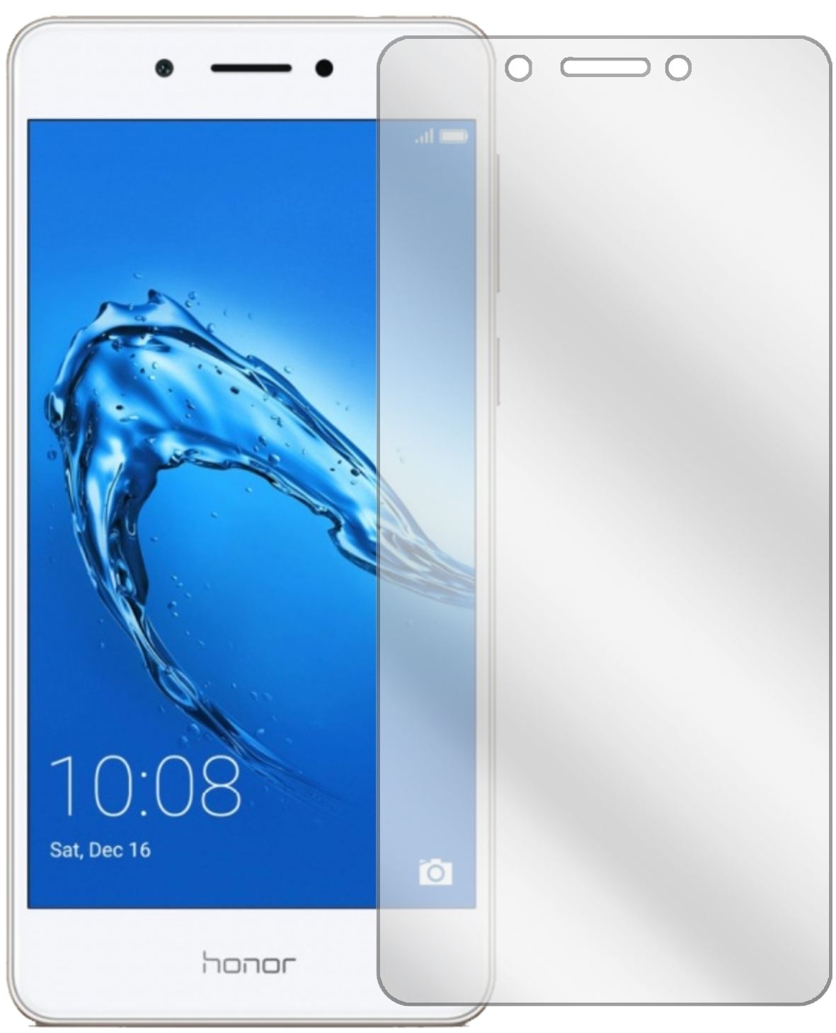 2x Schutzfolie klar für Huawei Honor 6C Display-Sc (2)