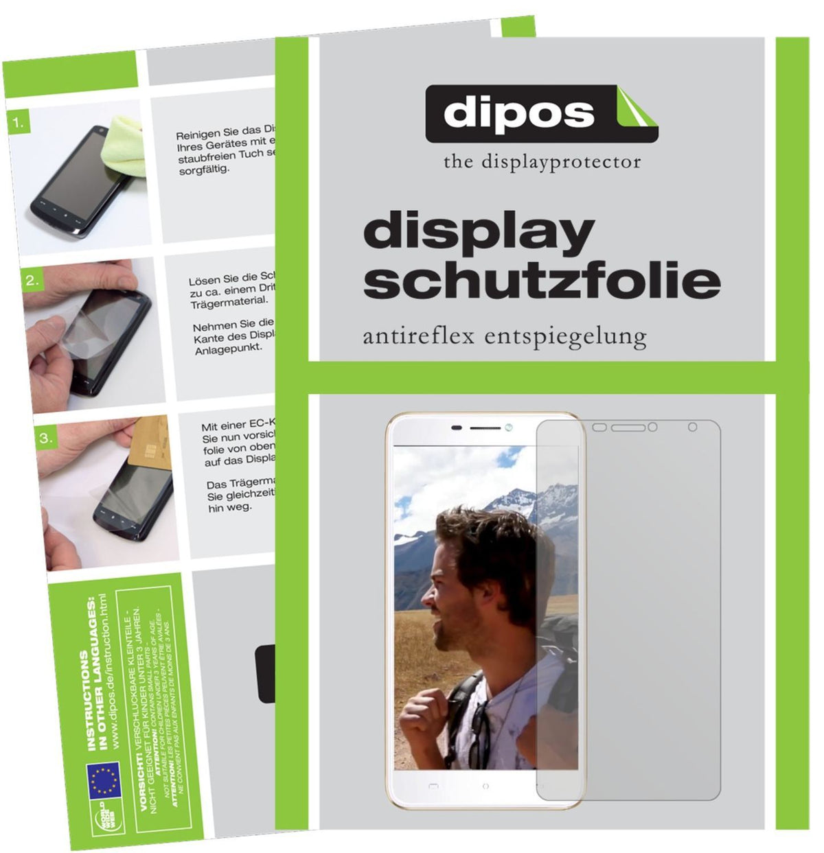 6x Schutzfolie matt für Hafury Umax Display-Schutz (1)