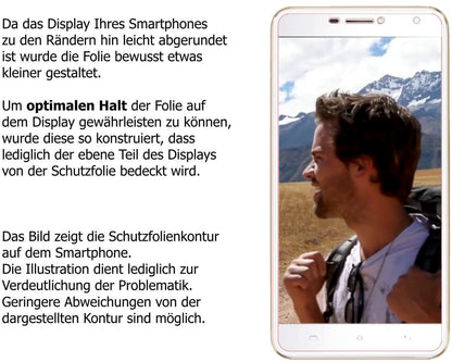 2x Schutzfolie matt für Hafury Umax Display-Schutz (6)