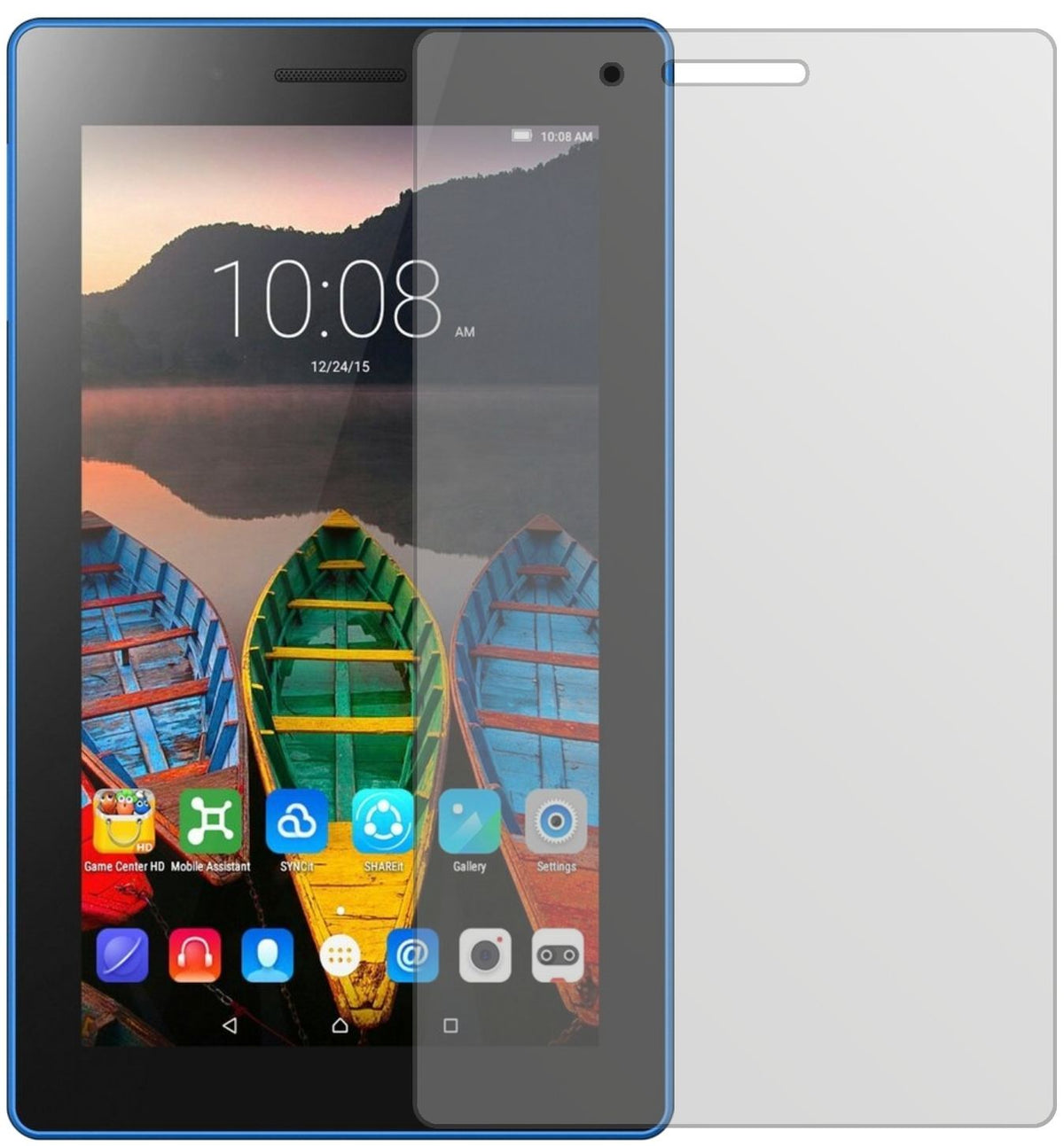2x Schutzfolie matt für Lenovo Tab 3 7 Essential T (2)