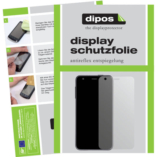 2x Schutzfolie matt für Blackview A6 Display-Schut (1)