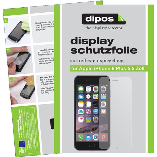 6x Schutzfolie matt für iPhone 6S Plus Apple Displ (1)