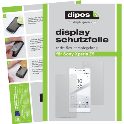 6x Schutzfolie matt für Xperia Z5 Sony Display-Sch (1)