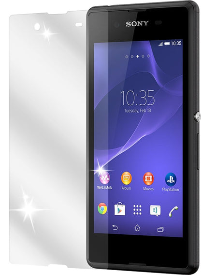 2x Schutzfolie klar für Xperia E3 Sony Display-Sch (2)