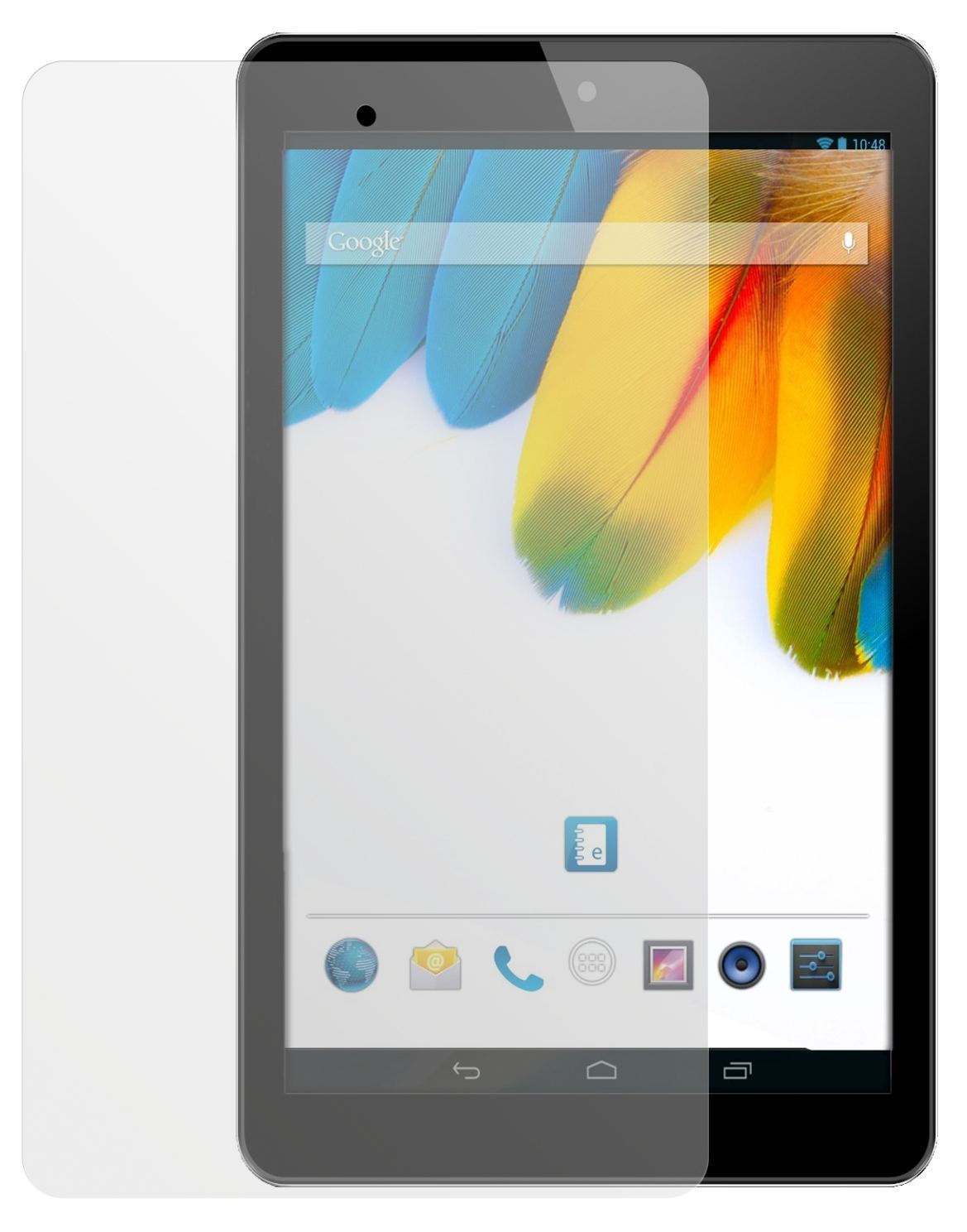 3x Schutzfolie matt für Connect 7 / 7 Pro Odys Dis (2)