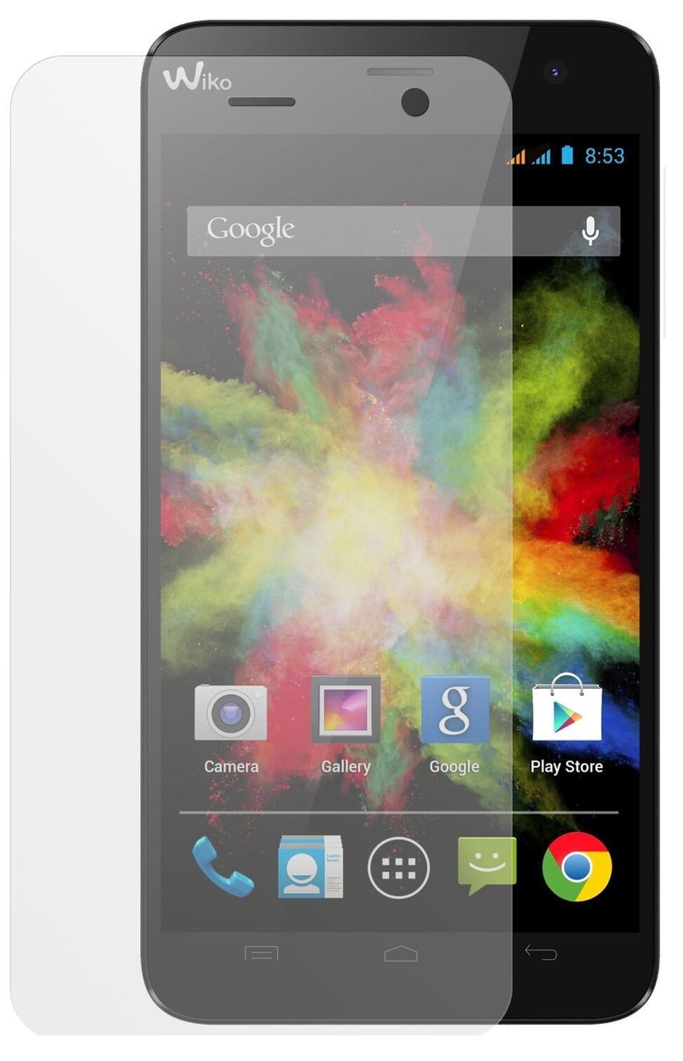 2x Schutzfolie matt für Bloom Wiko Display-Schutzf (2)