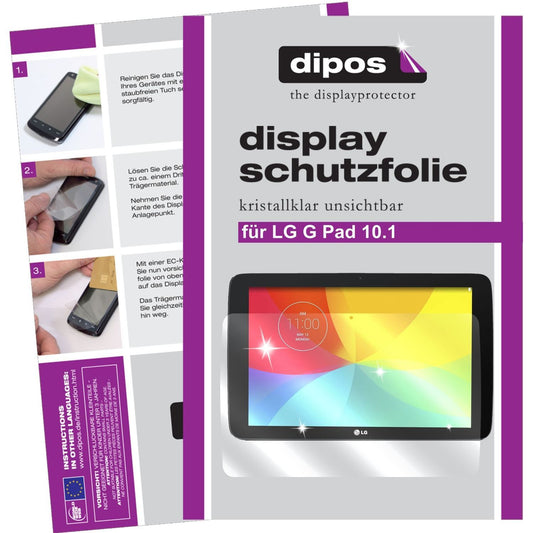 3x Schutzfolie klar für G Pad 10.1 LG Display-Schu (1)