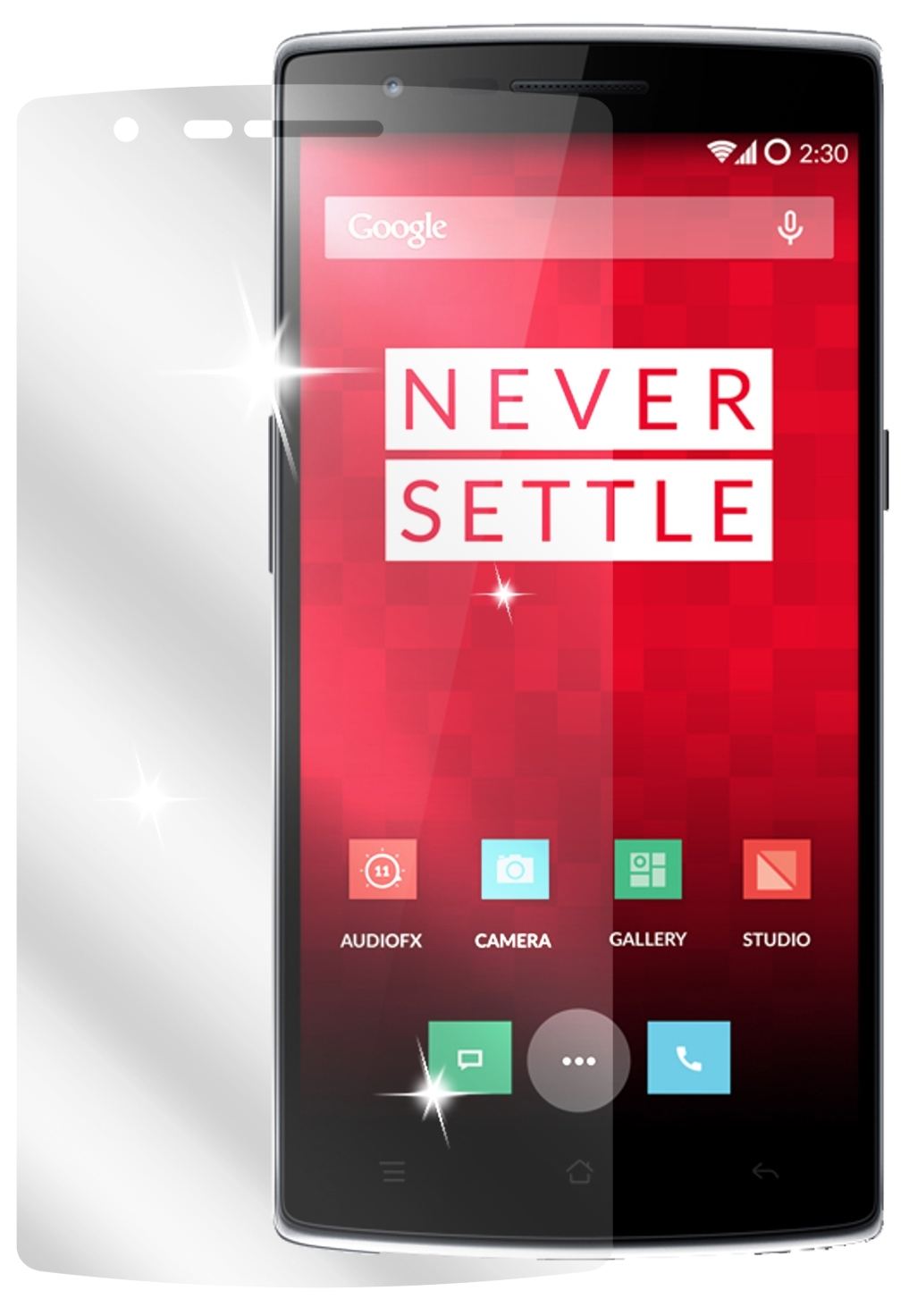 6x Schutzfolie klar für One OnePlus Display-Schutz (2)