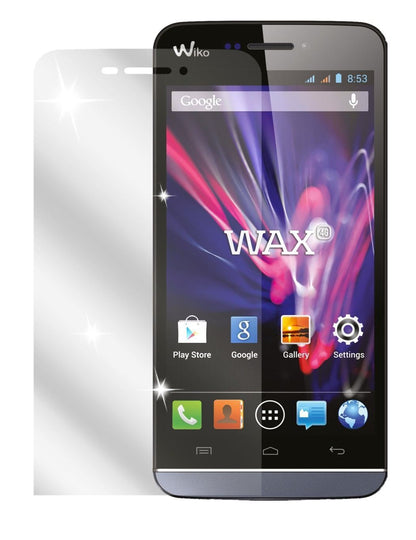 6x Schutzfolie klar für Wax Wiko Display-Schutzfol (2)