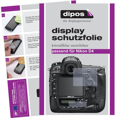 6x Schutzfolie klar für D4s Nikon Display-Schutzfo (1)