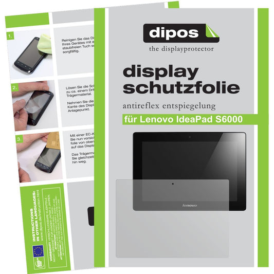 2x Schutzfolie matt für IdeaPad S6000 Lenovo Displ (1)