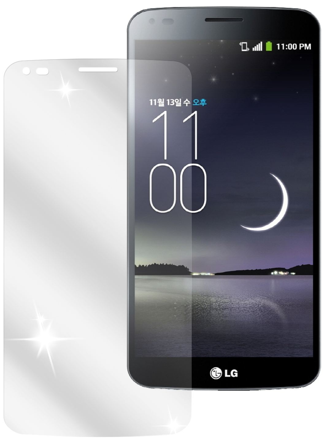 6x Schutzfolie klar für G Flex LG Display-Schutzfo (2)