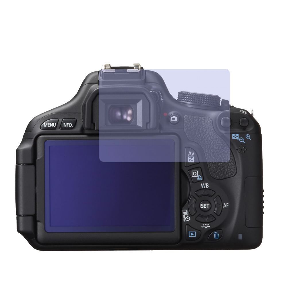 6x Schutzfolie matt für EOS 600D Canon Display-Sch (2)