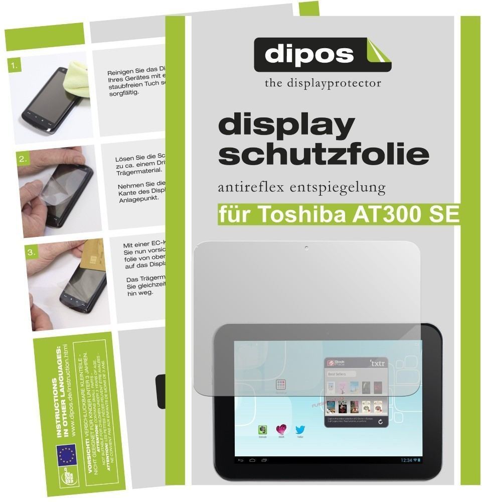 2x Schutzfolie matt für AT300SE Tablet Toshiba Dis (1)