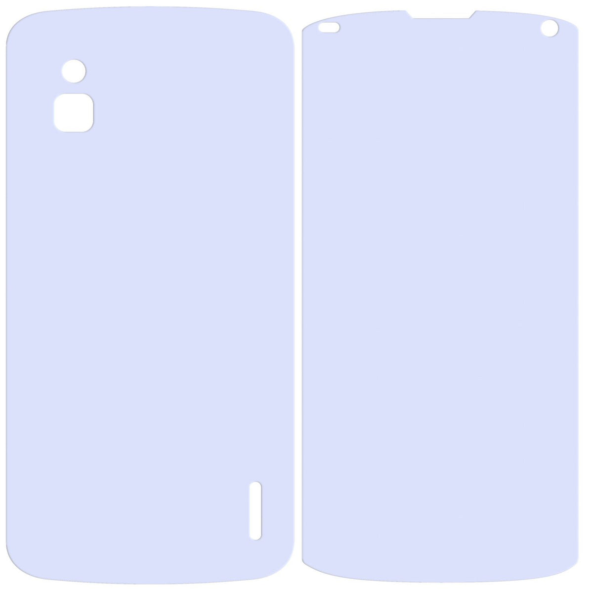 4x Schutzfolie klar für Google Nexus 4 LG Display- (3)
