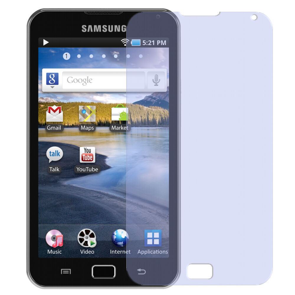 2x Schutzfolie klar für Galaxy S WiFi 5.0 Samsung  (2)