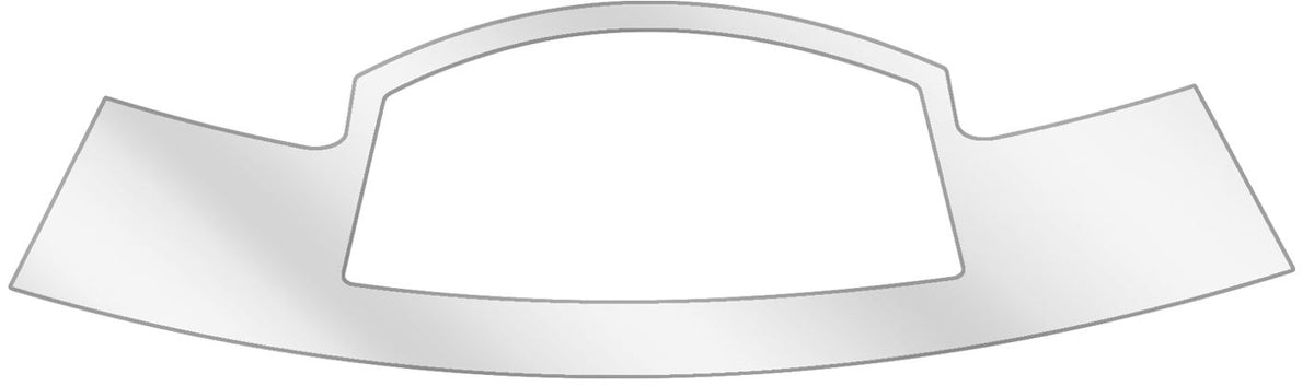 dipos Displayschutz für Jura D60 Tropfblech, transparente Oberfläche, geringe Dicke und perfekte Passform