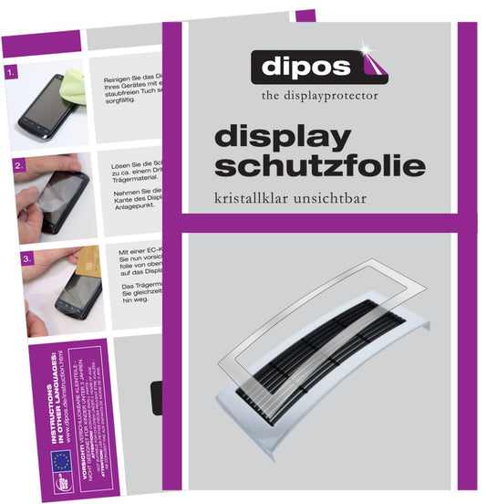 1x Schutzfolie klar für Jura X9c Tropfblech Display-Schutzfolie