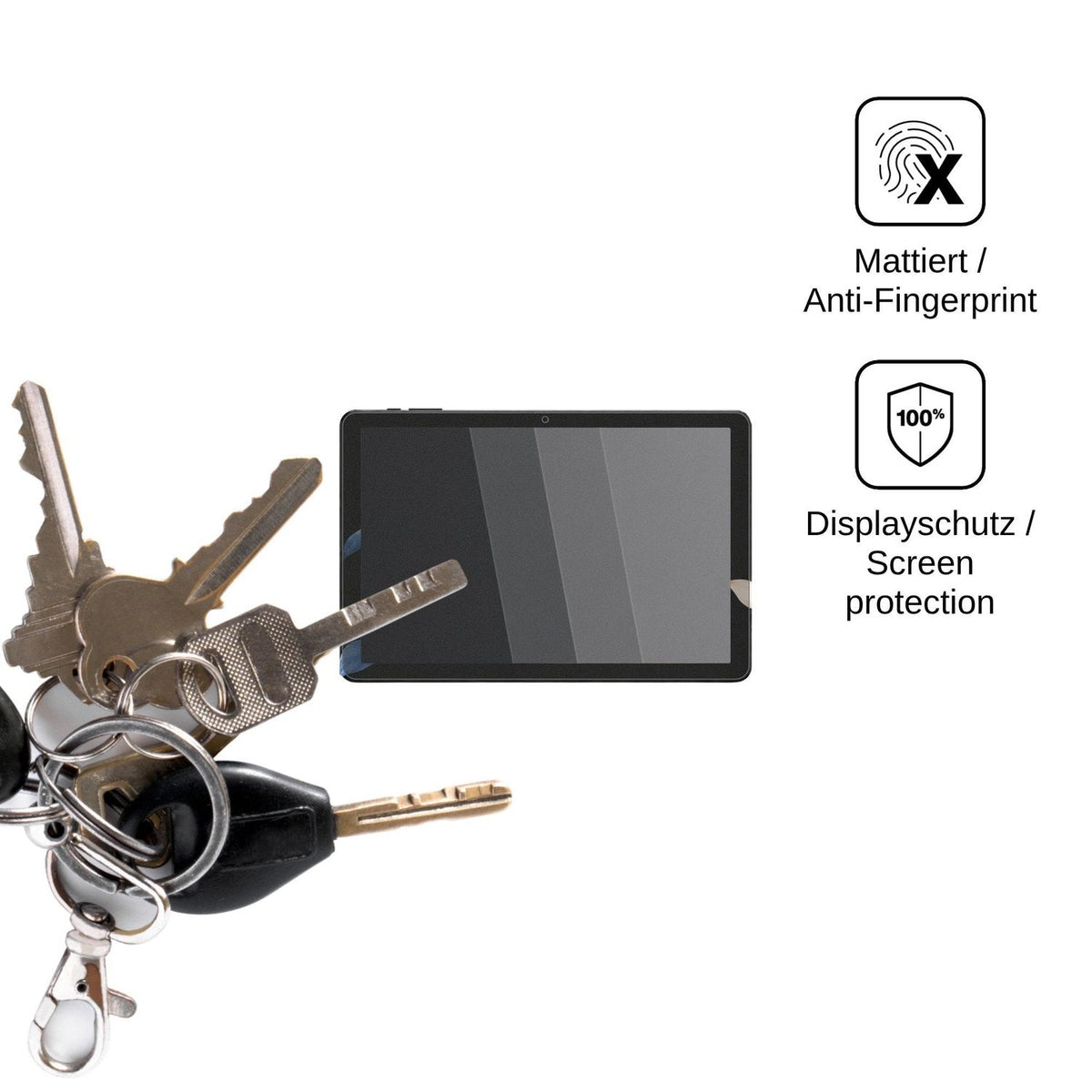 Blickschutzfolie für Keoaxll A20Plus matt Schutzfolie Privacy