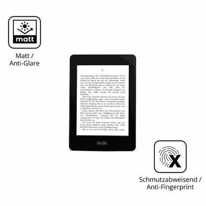 Dünne und entspiegelnde Folie passend zugeschnitten für Kindle Paperwhite 6 Zoll 2012