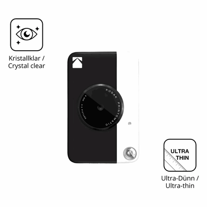 Dünne und klare Folie passend zugeschnitten für KODAK Printomatic Plus