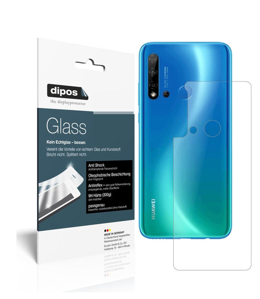 1x 9H Schutzfolie matt für Huawei P20 lite (2019) Rückseite Panzerfolie